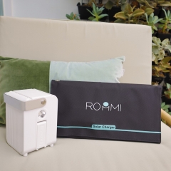 Roommi｜小電寶27000mAh & 28W太陽能板套組 白色