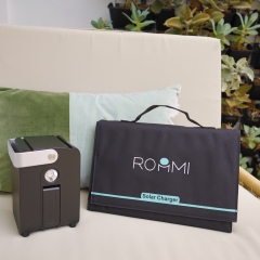 Roommi｜小電寶27000mAh & 40W太陽能板套組 黑色