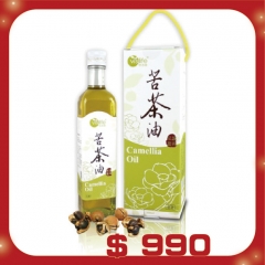 【兔年新春限定】特活綠 冷壓苦茶油(500ml)天然茶籽 耐熱高食用油