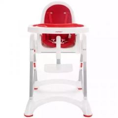 【Myheart】多功能可折疊式兒童餐椅 (8色) 蘋果紅