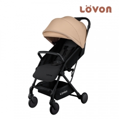 【LOVON】GENIE 第五代輕量嬰兒手推車 (3色) 奶茶棕